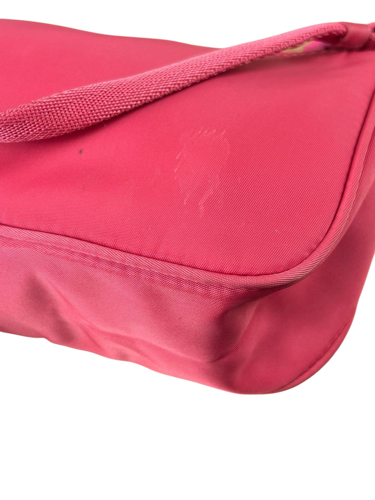 Prada Pink Tessuto Nylon Pochette