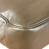 Chanel CC Grey Leather Chain Hobo Bag '89-'91
