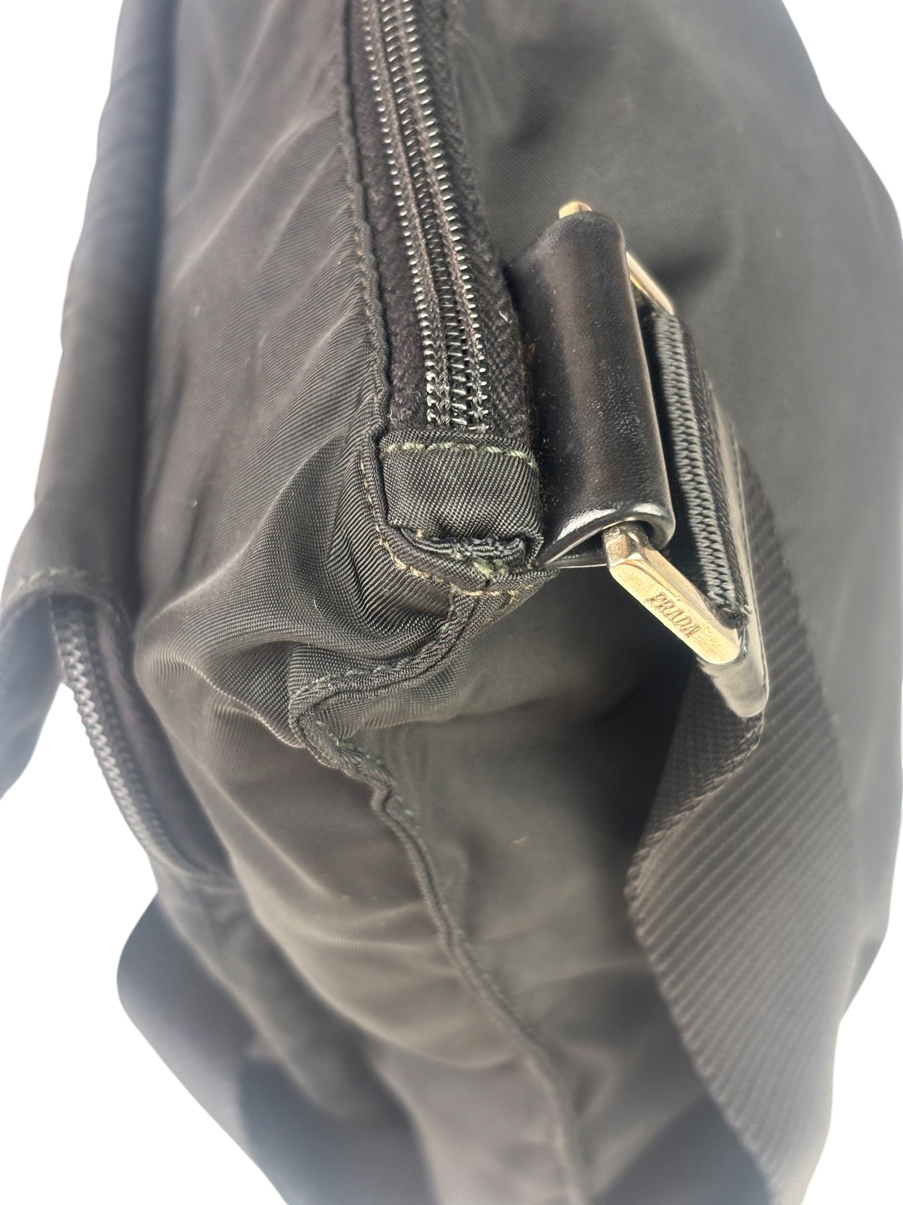 Prada Vintage Nylon Pouch Messenger Bag