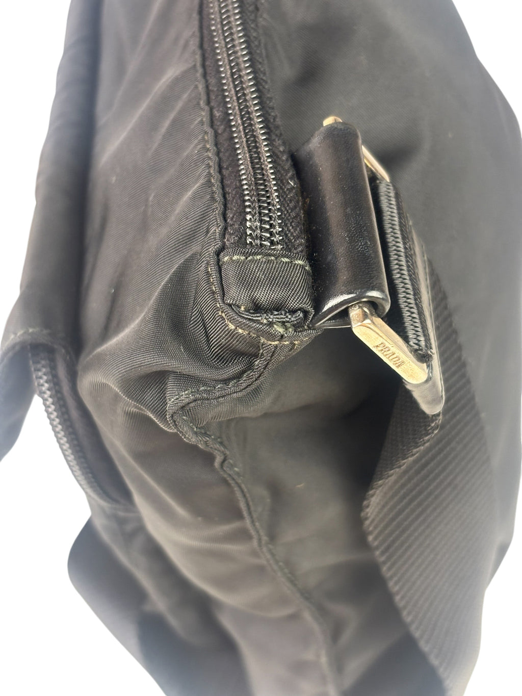 Prada Vintage Nylon Pouch Messenger Bag