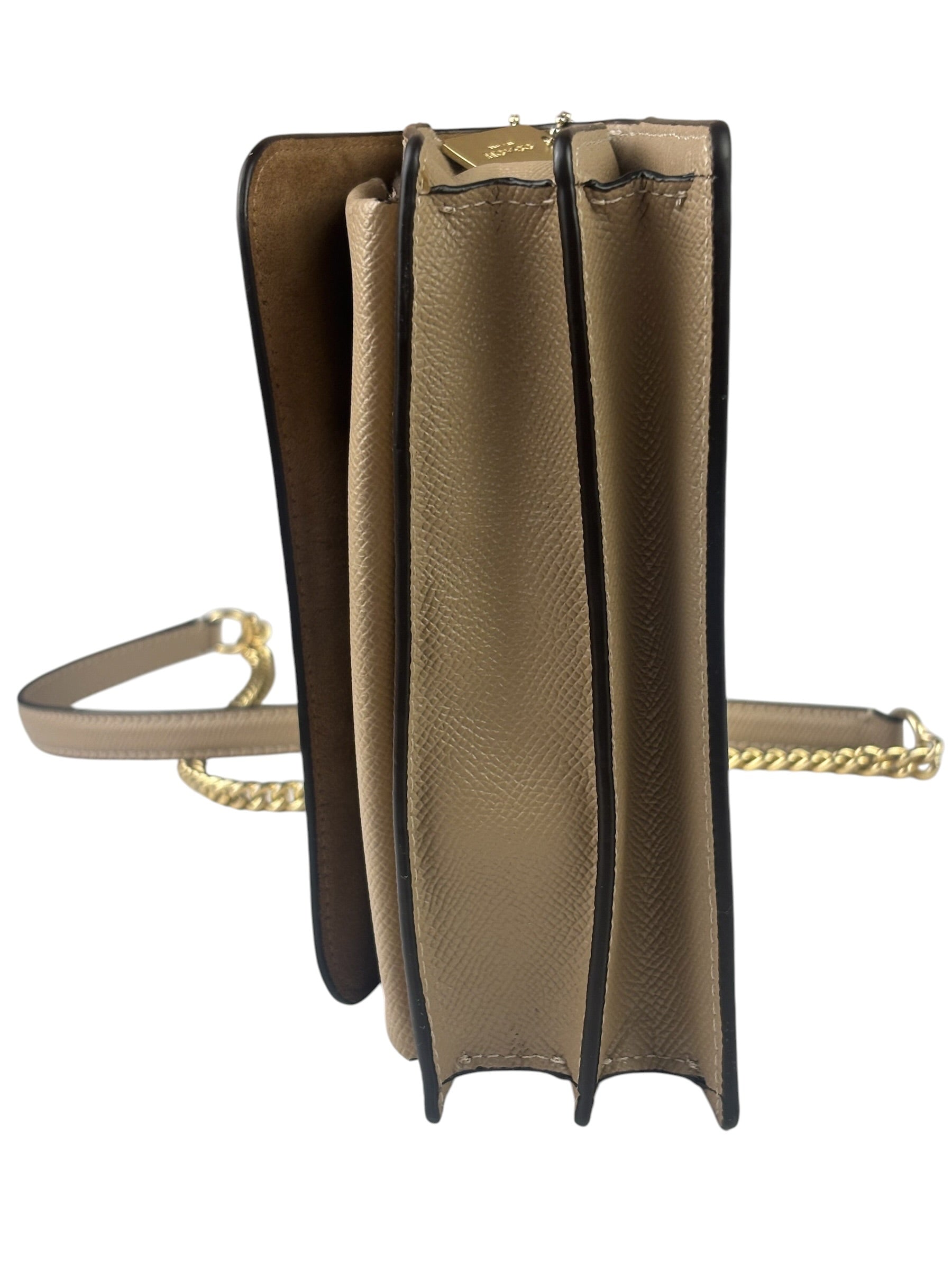 Coach Beige Leather Klare Crossbody Bag