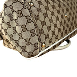 Gucci GG Canvas Trophy Boston Bag