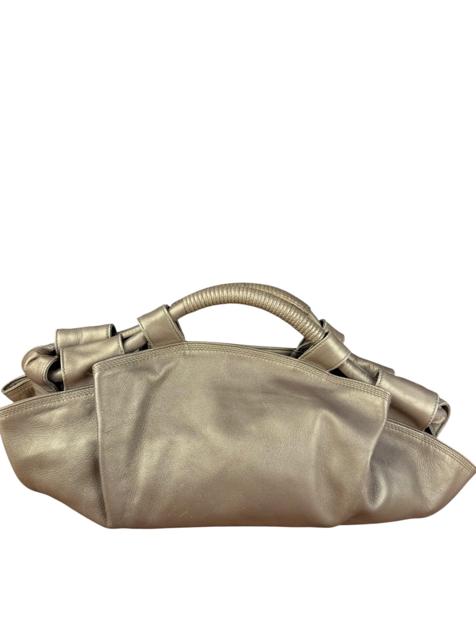 Loewe Vintage Gold Nappa Aire Hobo/Tote Bag