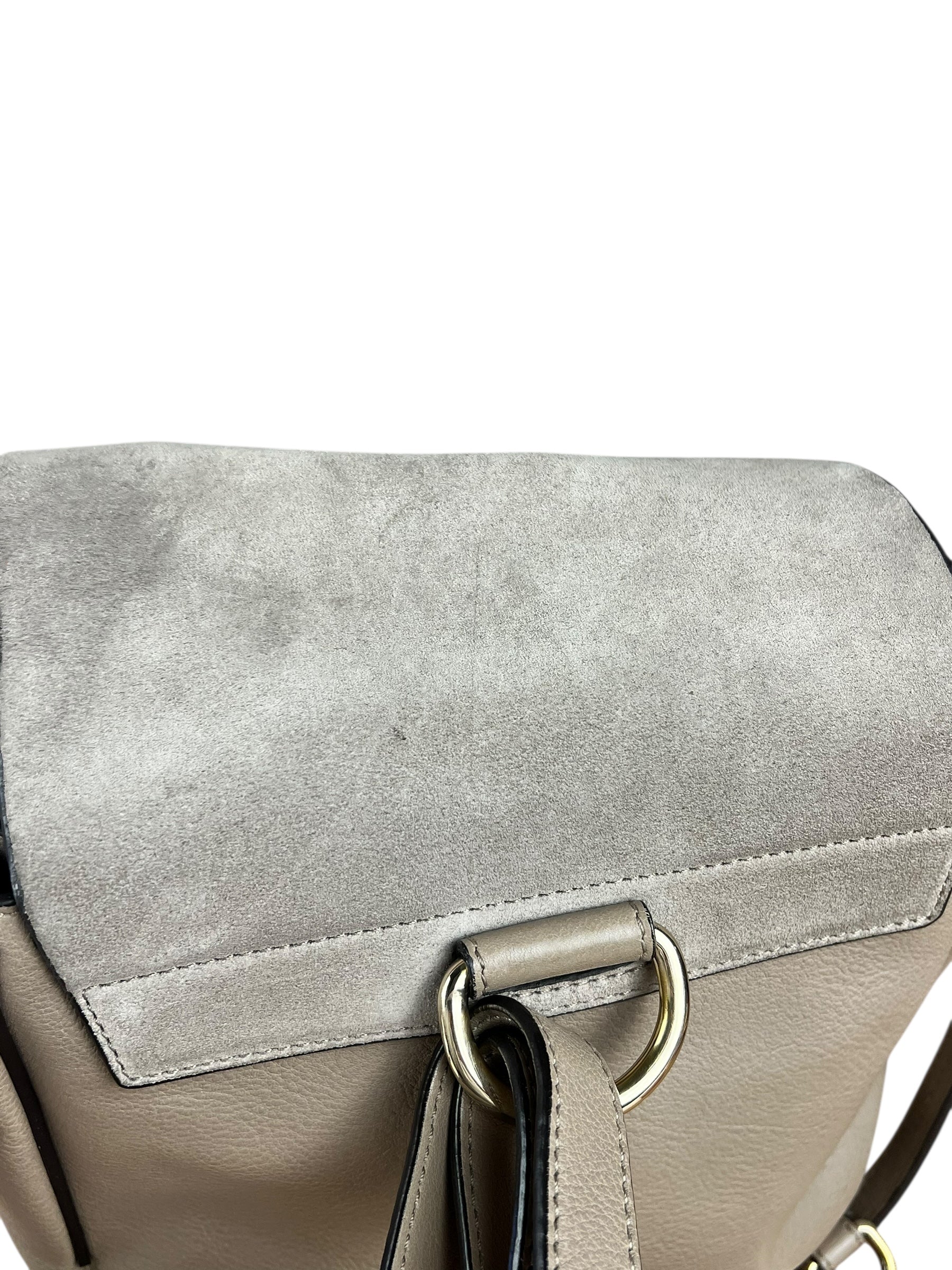 Chloe Faye Leather/Suede Backpack