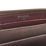 Chanel CC Caviar Leather Timeless Zip-Around Wallet-2014