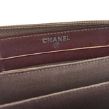 Chanel CC Caviar Leather Timeless Zip-Around Wallet-2014