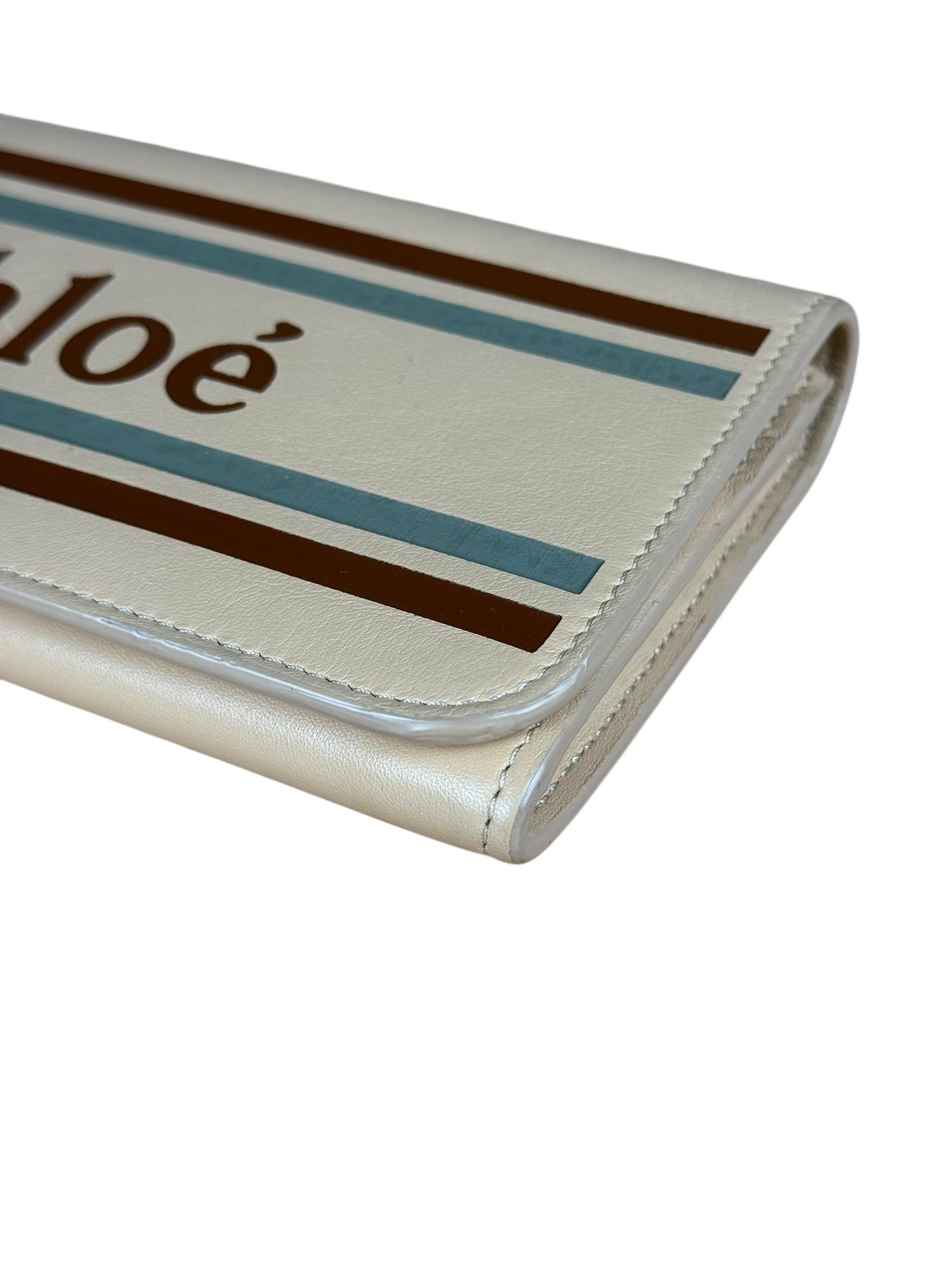 Chloé Vick Leather Long Wallet