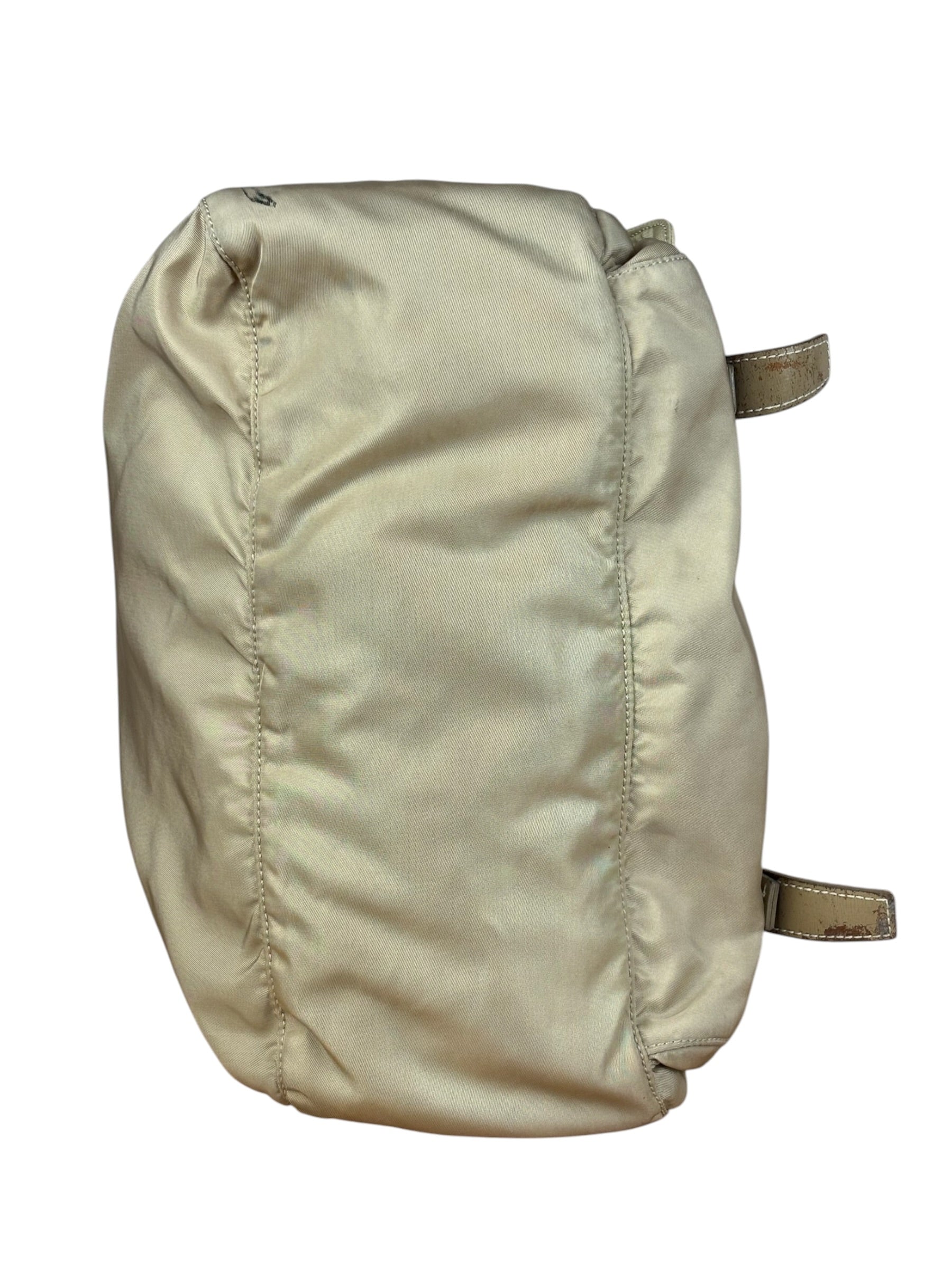 Prada Khaki Tessuto Nylon Messenger