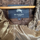 Burberry Vintage Brown Nylon Coat
