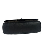 Chanel Black Caviar Quilted Flap Large Flap Bag 2006