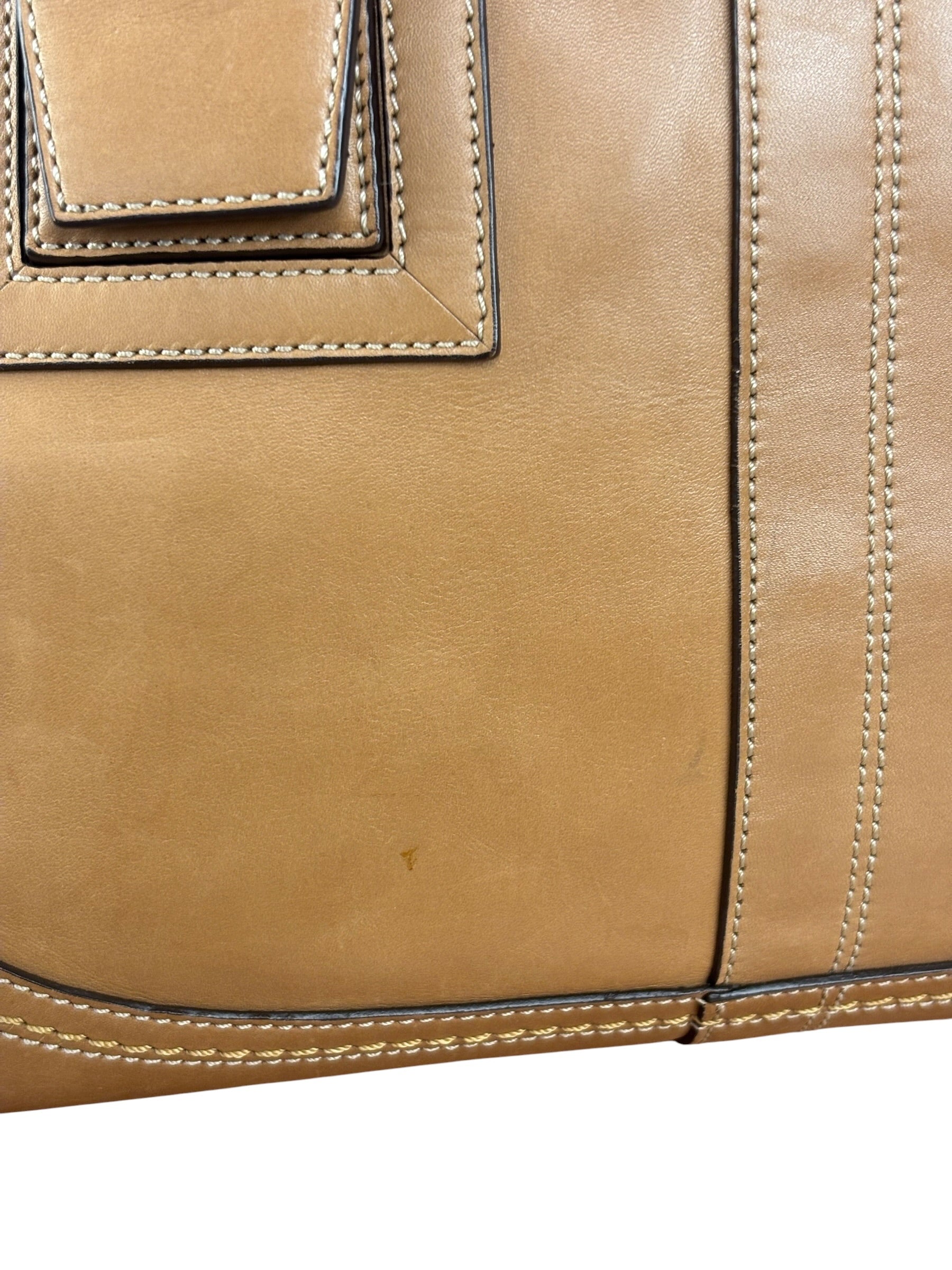 Coach Vintage Tan Brown Soho Shoulder Bag