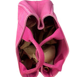 Prada Pink Canapa Canvas Handbag