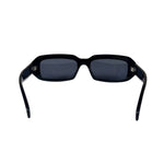 Celine Glossy Black Triomphe Rectangular Sunglasses