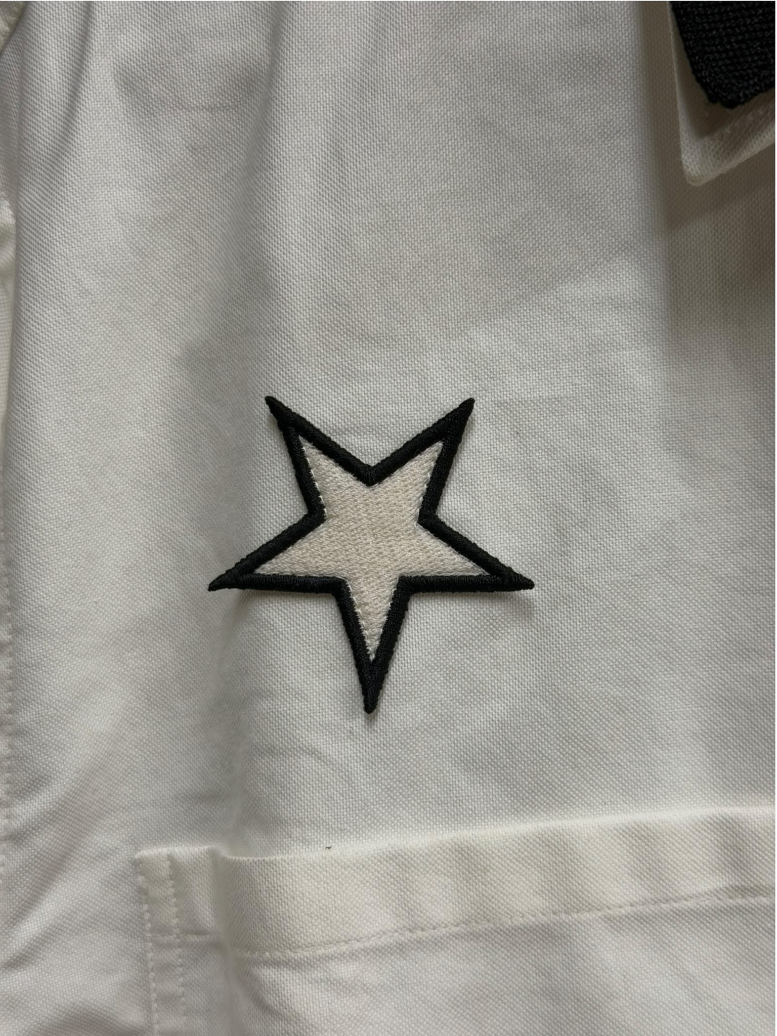 Burberry Vintage Patch Logo Button Down Shirt