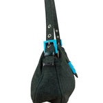 Fendi Green Jersey Cotton Baguette