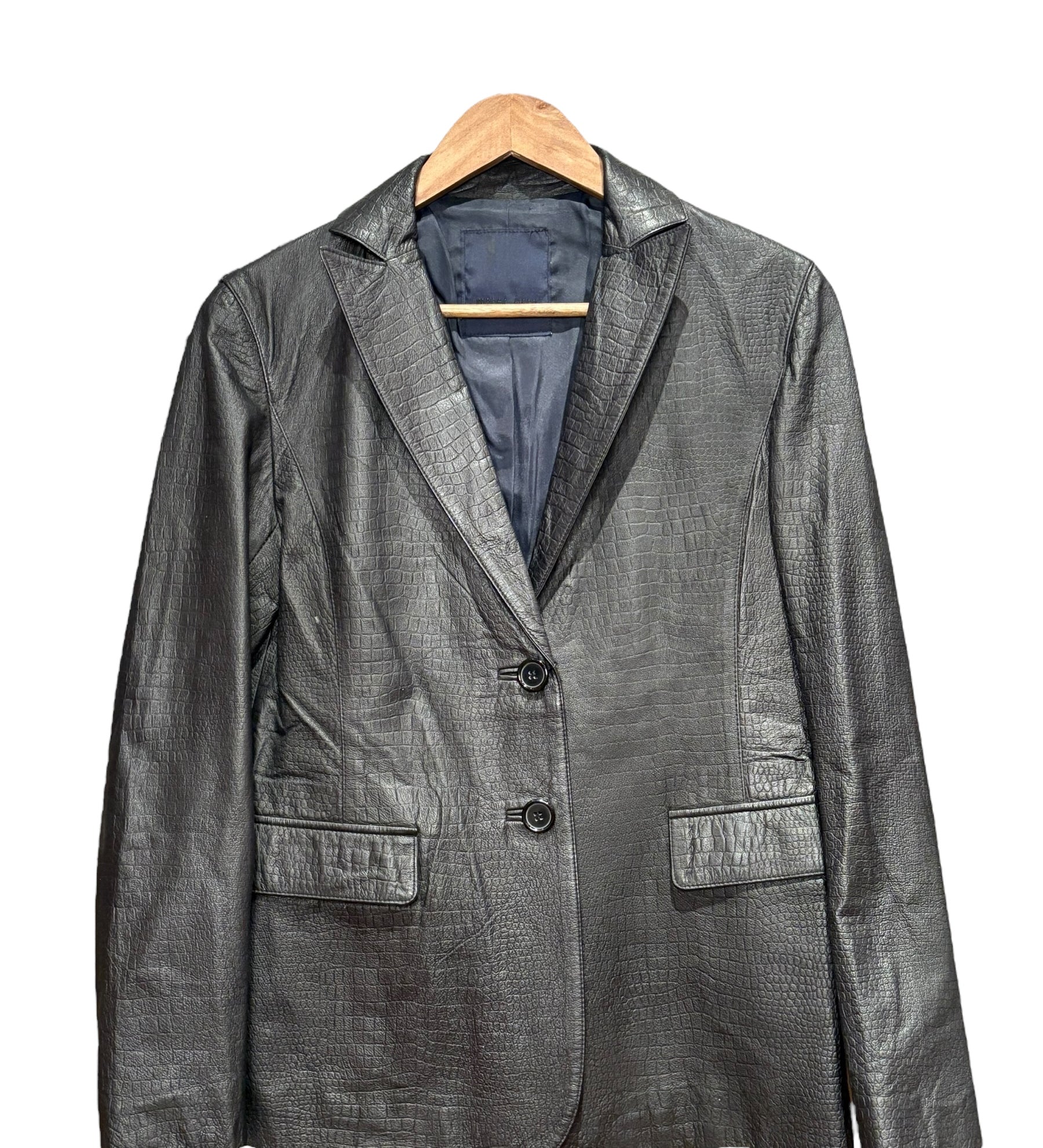 Mader Acca Vintage Leather Blazer