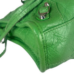 Balenciaga Green Leather Small Le City Two-Way Bag