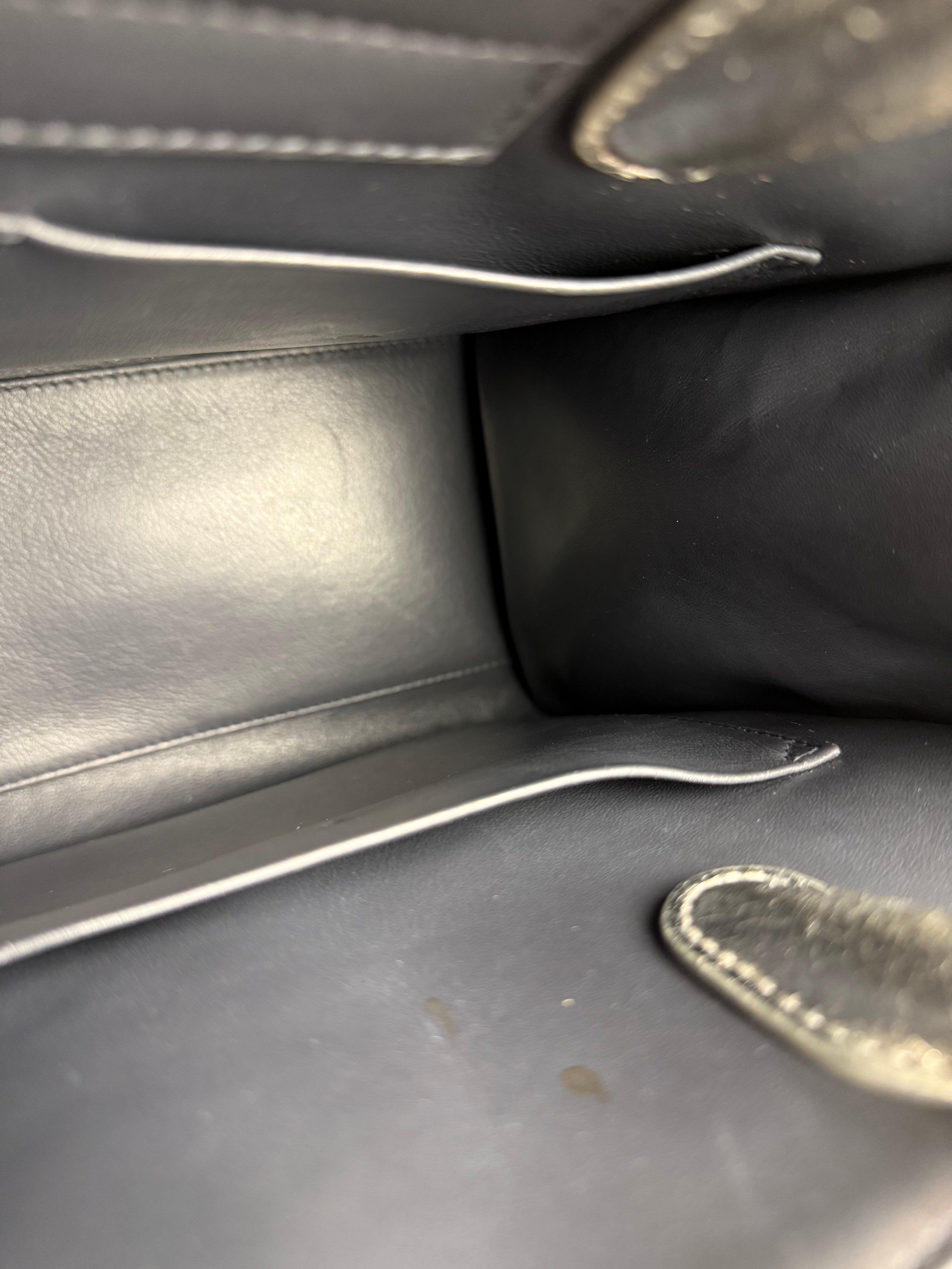 Christian Dior Diorever Gold Leather 2Way Handbag