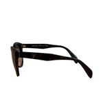 Prada Dark Tortoise Round Frame Sunglasses SPR 06T