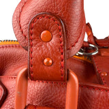 Chloé Vintage Red Leather Paddington Bag (Broken Lock