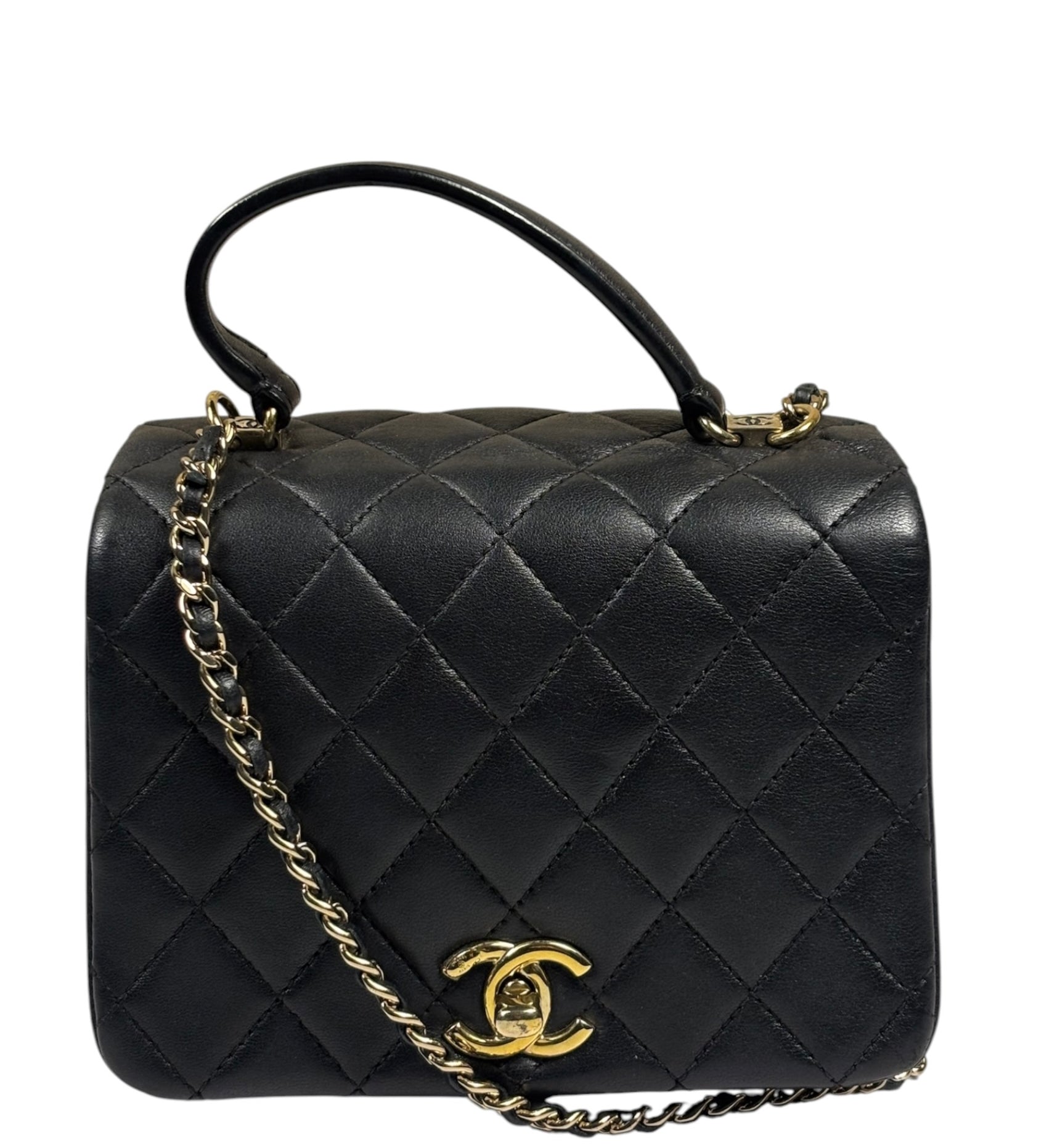 Chanel Black Quilted Leather Mini Citizen Chic Flap Bag 2018