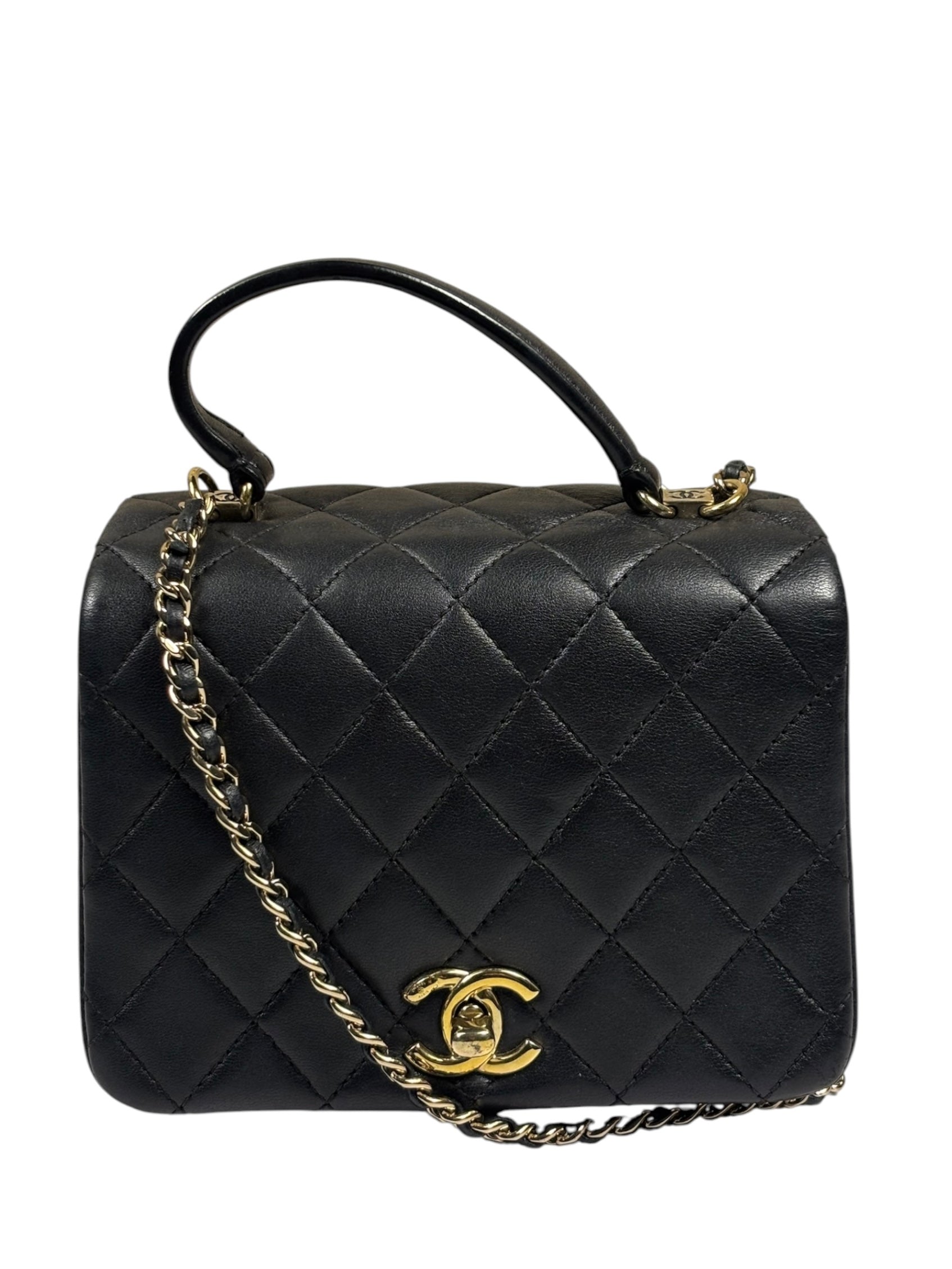 Chanel Black Quilted Leather Mini Citizen Chic Flap Bag 2018