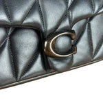 Coach Nappa Leather Black Tabby 18 Crossbody