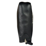 Balenciaga Black Leather Triangle Two-Way Bag