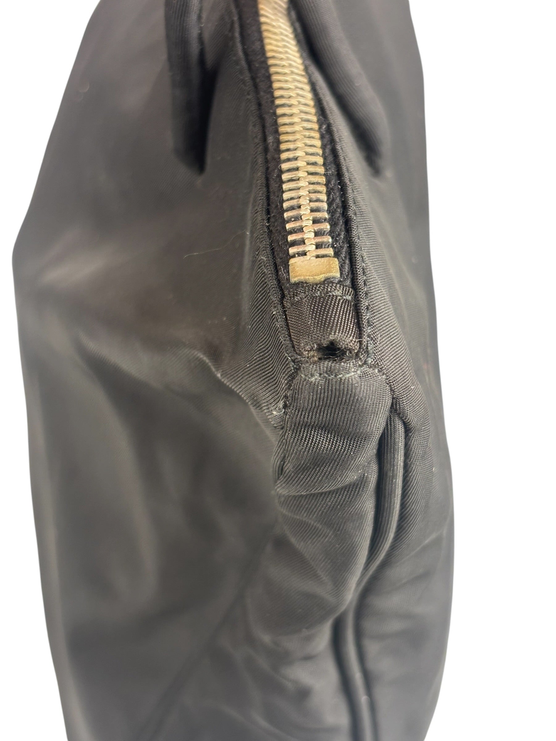 Prada Black Tessuto Nero Nylon Tote/Shoulder Bag