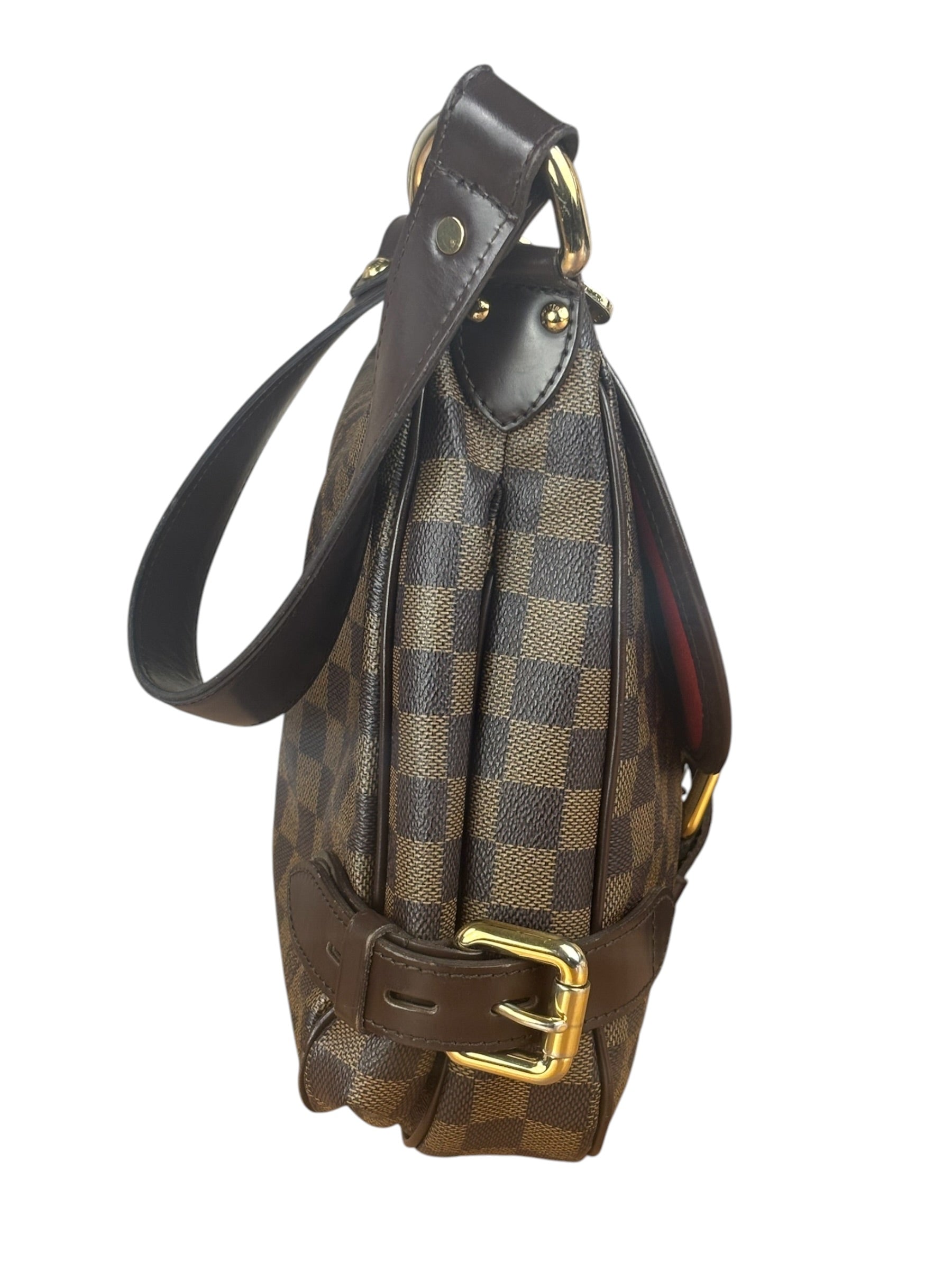 Louis Vuitton Coated Canvas Damier Ebene Highbury Shoulder Bag
