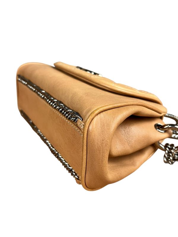 Chanel Beige Bijoux Accordion Flap Bag 2008