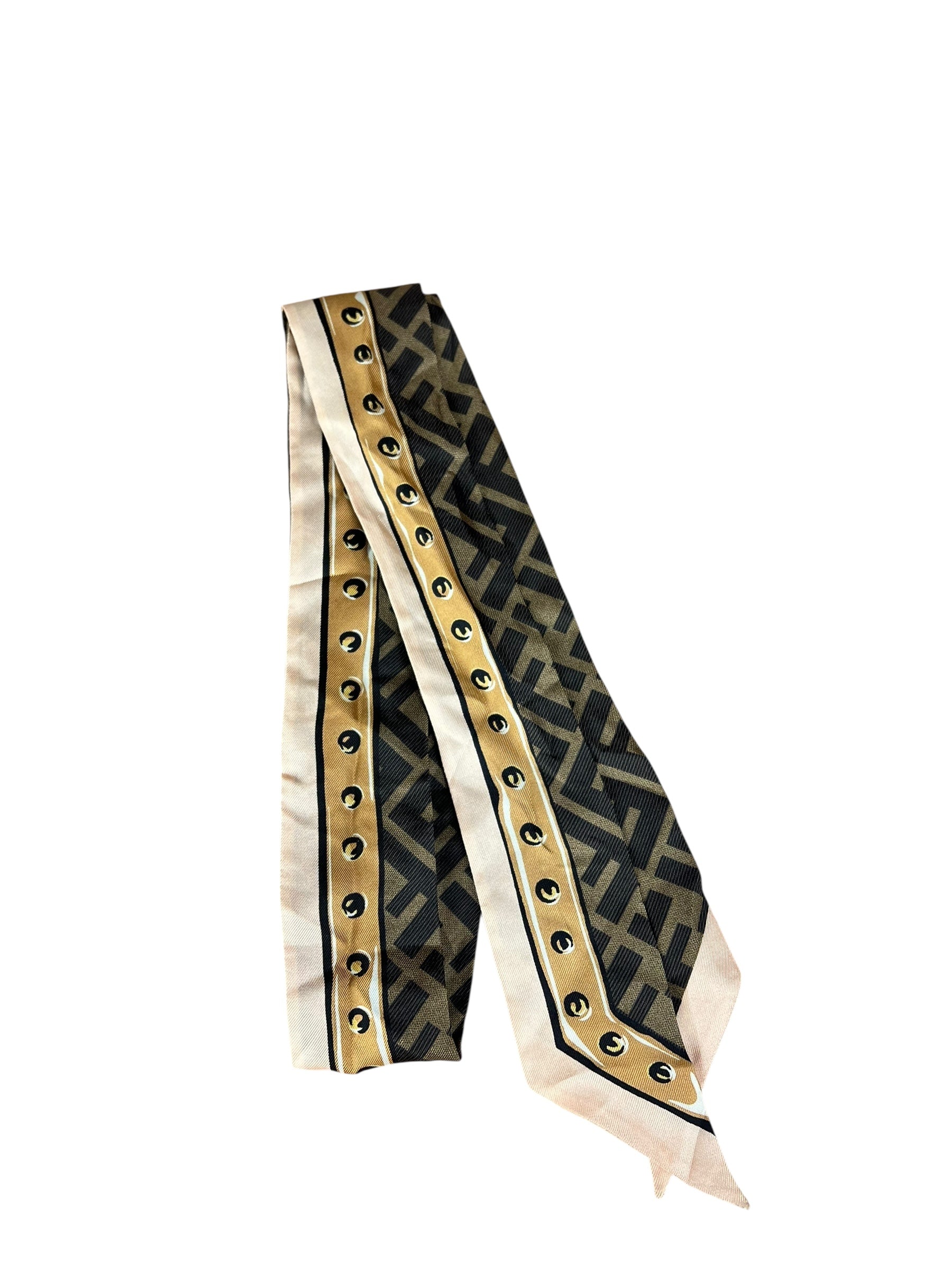Fendi FF Silk Wrappy Scarf