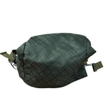 Bottega Veneta Green Nylon/Mesh Intrecciato Belt Bag