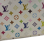 Louis Vuitton x Takashi Murakami Multicolor Monogram Zip-Around Wallet