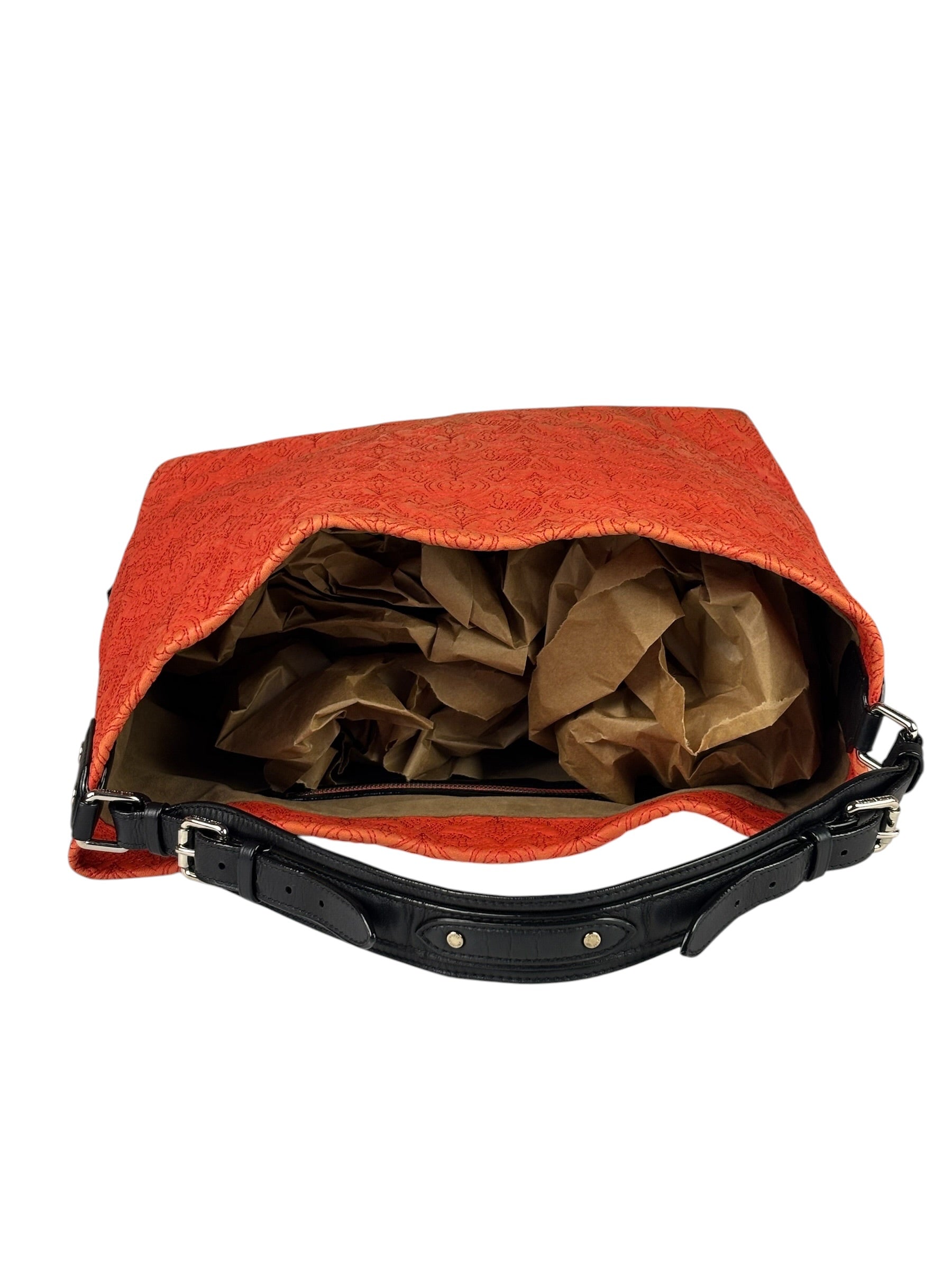 Louis Vuitton Red Antheia Hobo PM