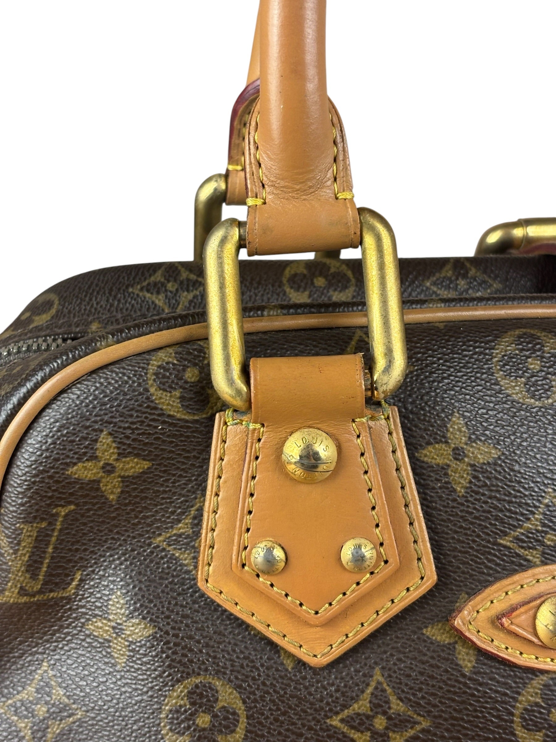 Louis Vuitton Monogram Manhattan Handbag MM