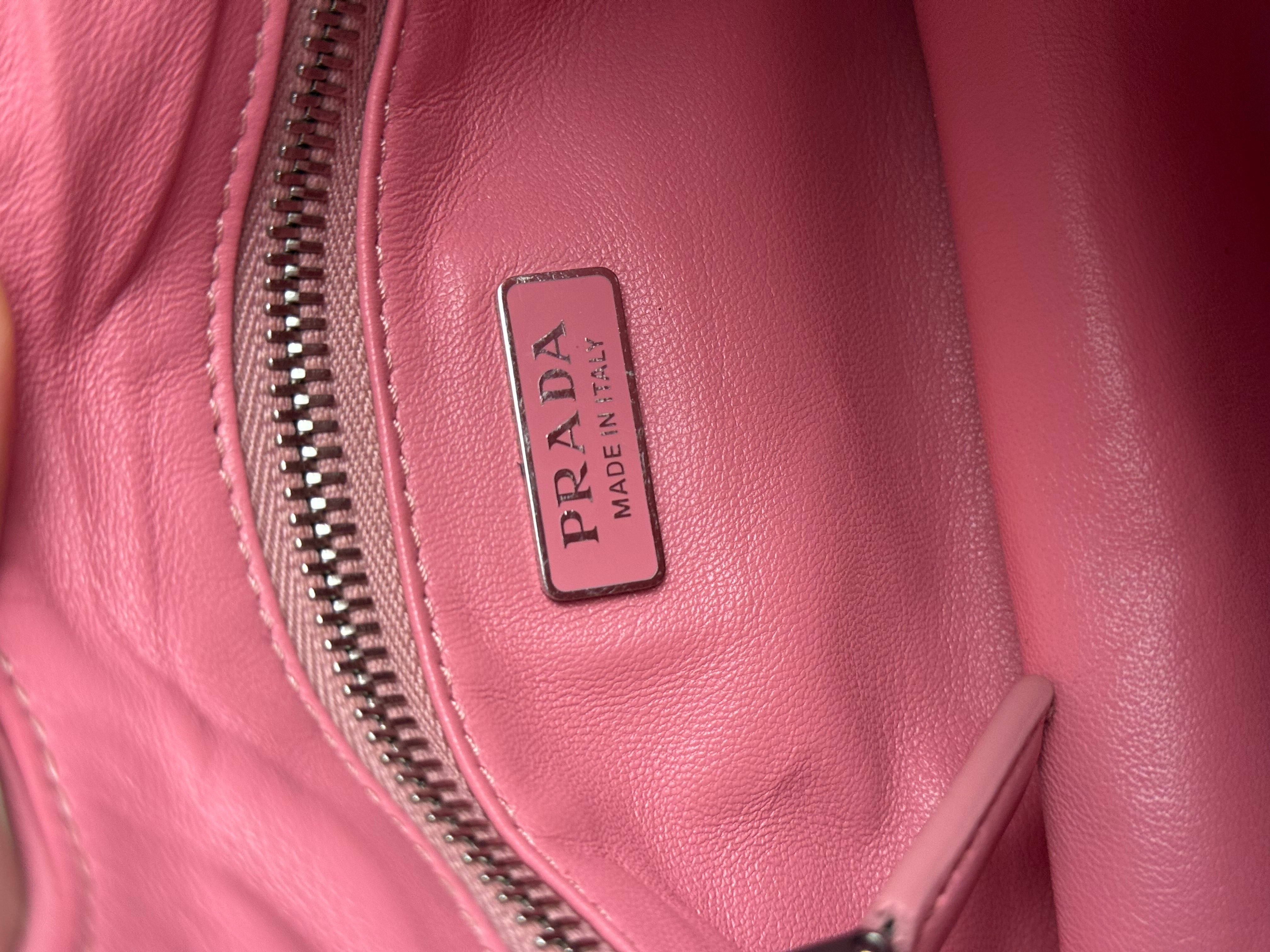 Prada Re-Edition 2002 Moon Bag Pink