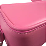 Jacquemus Le Baneto Zip Pink Leather Crossbody Bag