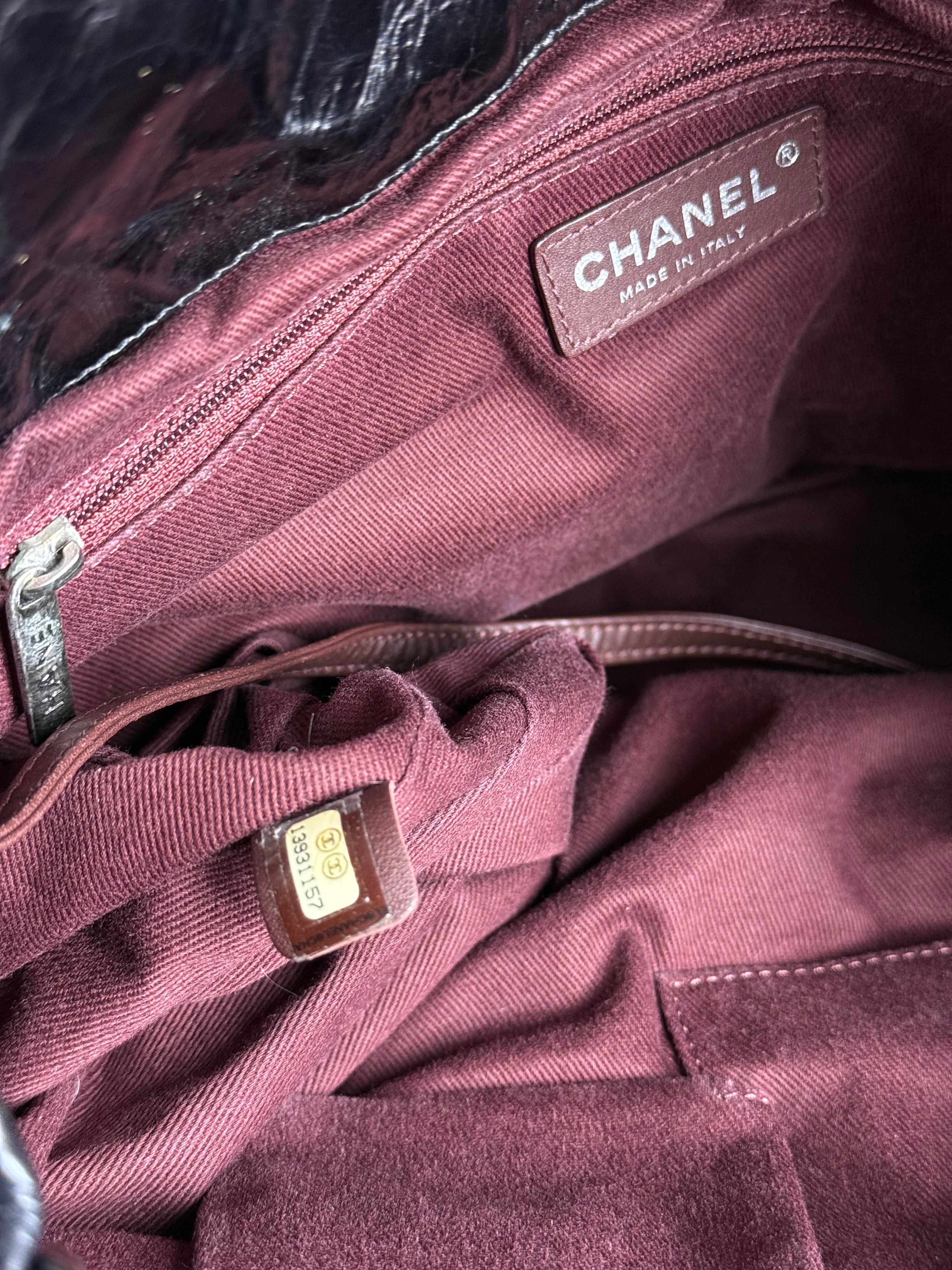 Chanel Matelasse In The Mix Leather Chain Tote '09