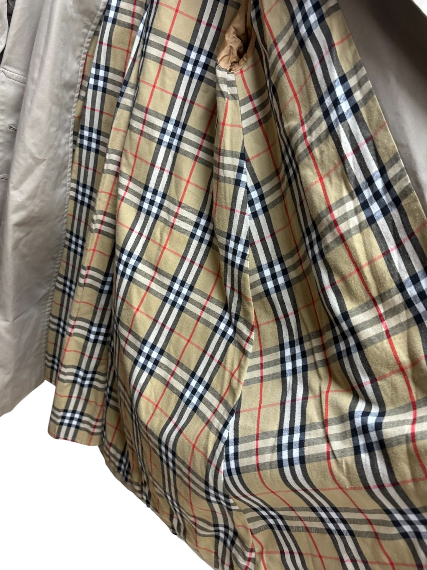 Burberry's Classic Vintage Trench Coat Tan