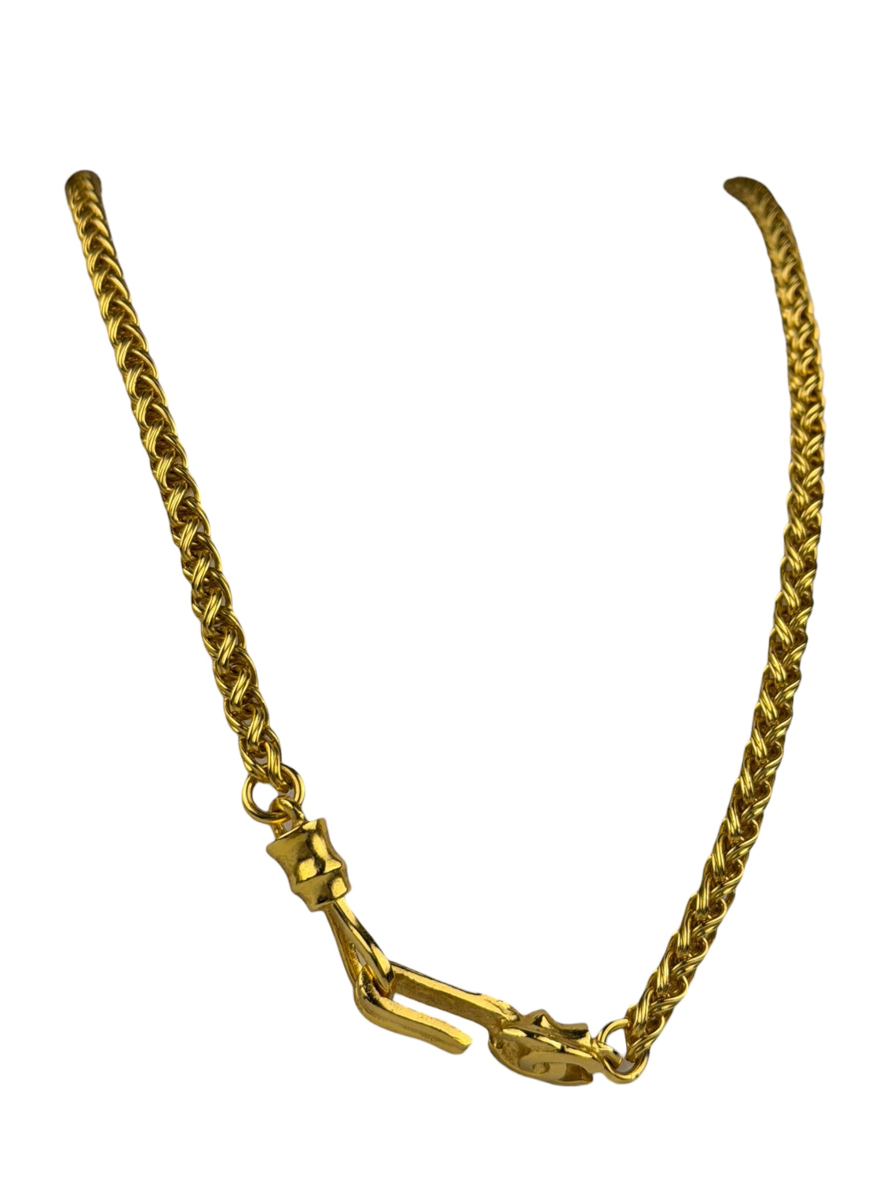 Chanel Vintage CC Logo Filigree Ball Pendant -1995