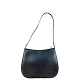 Salvatore Ferragamo Black Leather Hobo Bag