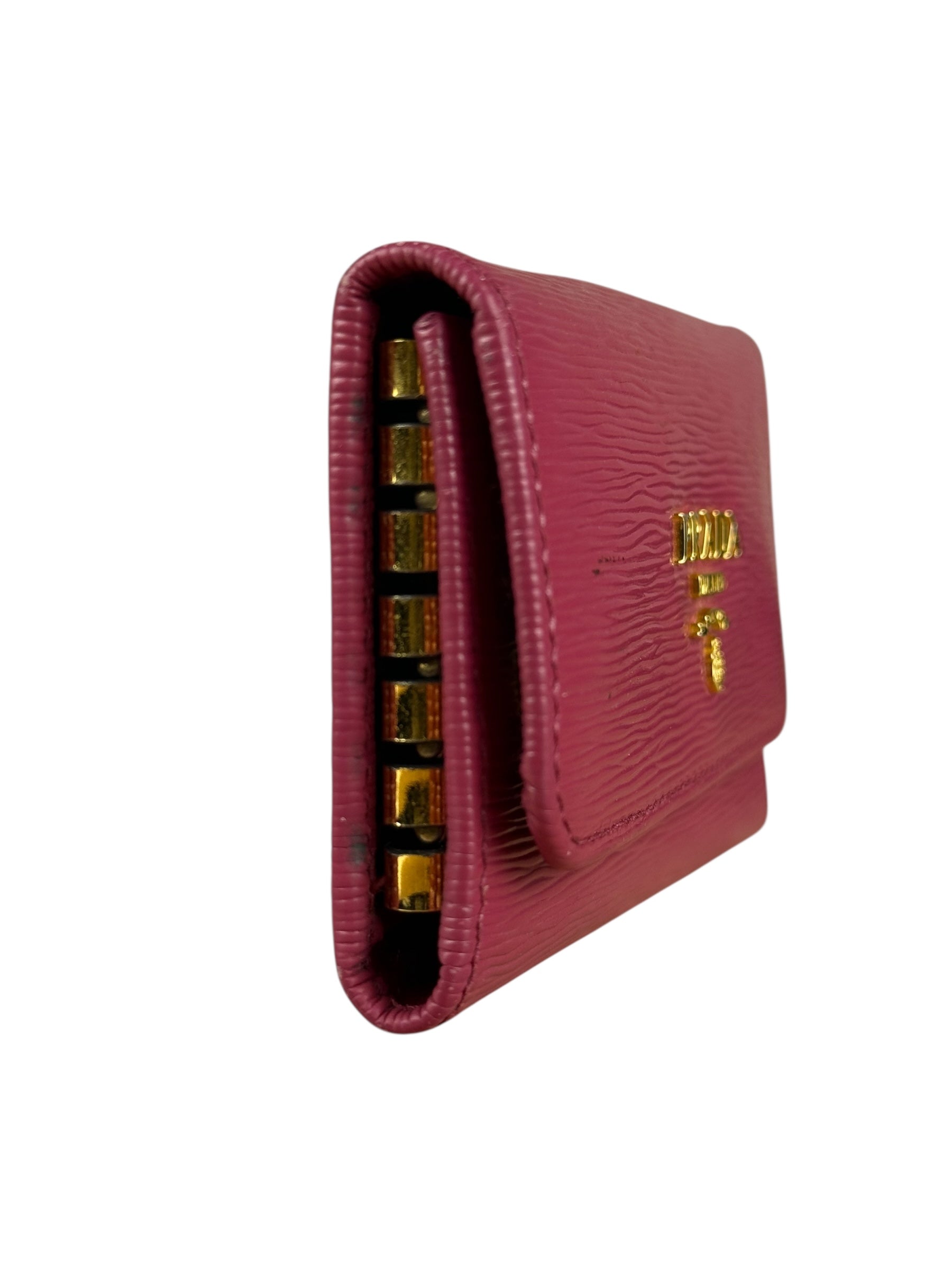 Prada Leather Key Holder