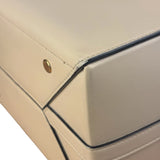 Louis Vuitton Ivory Cuir Orfevre leather Speedy Doctor 25
