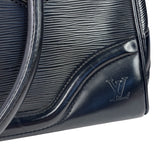 Louis Vuitton Black Epi Leather Montaigne Bowling Handbag