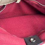 Hermes Bicolor Cotton/Leather Troca Horizontal Tote Bag