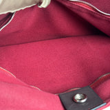 Hermes Bicolor Cotton/Leather Troca Horizontal Tote Bag
