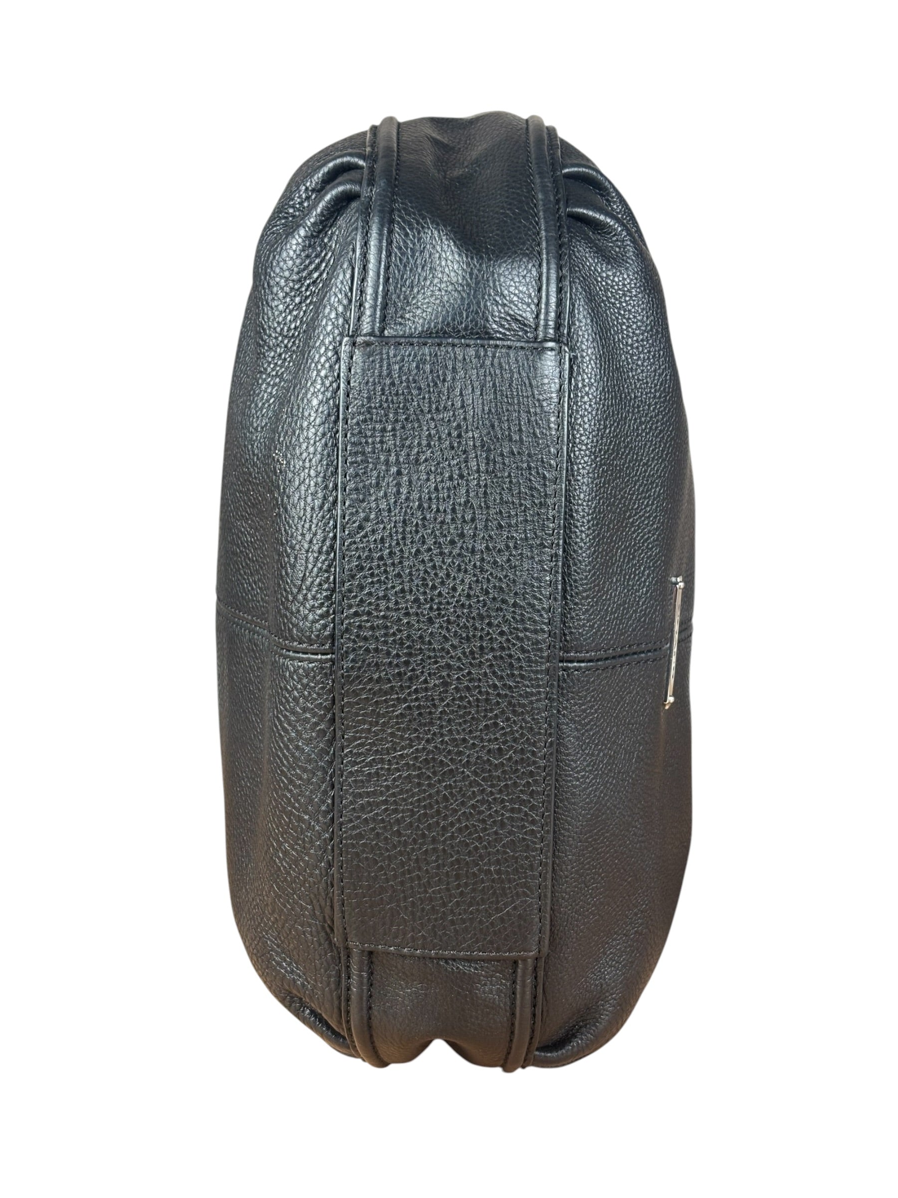 Coach Black Leather Hobo Shoulder Bag