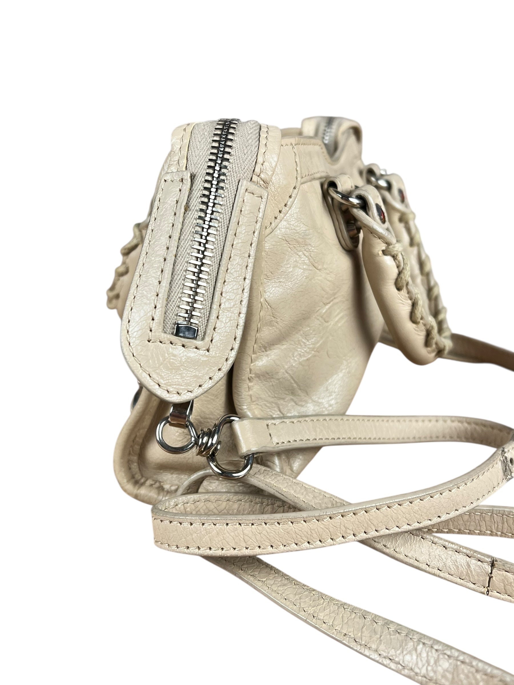 Balenciaga Beige Mini Le City Bag