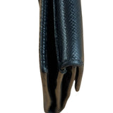 Prada Black Saffiano Leather Compact Wallet